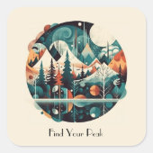 ノルディックパインズ&ピークスカスタムズ スクエアシール (正面)