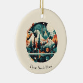 ノルディックパインズ&ピークスカスタムズ セラミックオーナメント (右)