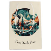 ノルディックパインズ&ピークスカスタムズ ミディアムペーパーバッグ (正面)