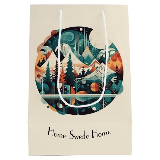 ノルディックパインズ&ピークスカスタムズ ミディアムペーパーバッグ (裏面)