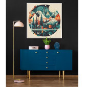 ノルディックパインズ&ピーク ポスター