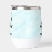 ノルディックフォークアートフクロウ (右面)