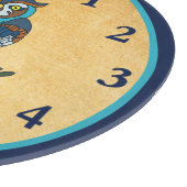 ノルディックフォークアートフクロウ カッティングボード (角)