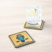 ノルディックフォークアートフクロウ コースター (右側)