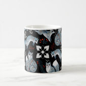 ノルディックブルーキツネレッドグリーナリー コーヒーマグカップ (中央)