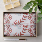 ノルディックブルーソンバードウォーターフォークアート 薄葉紙 (ギフト)