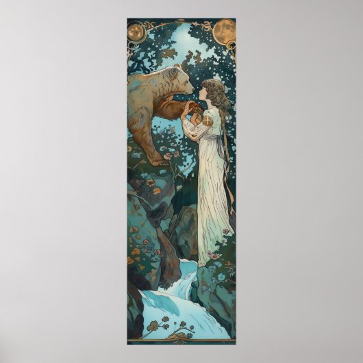 ノルディックプリンス – ヴィンテージマックスフィールドパリスタイル位置 ポスター (正面)