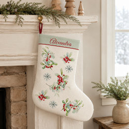 ノルディックベリーのクリスマスストック ラージクリスマスストッキング