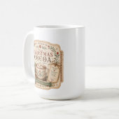 ノルディックホットココアラベル コーヒーマグカップ (正面左)