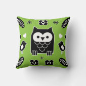 ノルディックホースフォークアートギフト クッション (裏面)