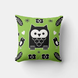 ノルディックホースフォークアートギフト クッション