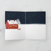 ノルディックメリークリスマスナイトレッドバーン&レッドキツネ シーズンカード (内部)