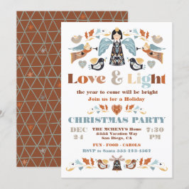 ノルディックラブアンドライトホリデークリスマスパーティー 招待状