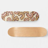 ノルディックレインボーボヘミアンレインボーズニュートラル スケートボード (横)