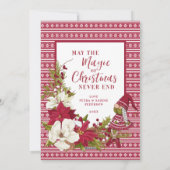 ノルディック格言ウフダクリスマス シーズンカード (裏面)