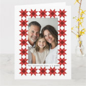 ノルディック スター フレーム カード (黄色い花)