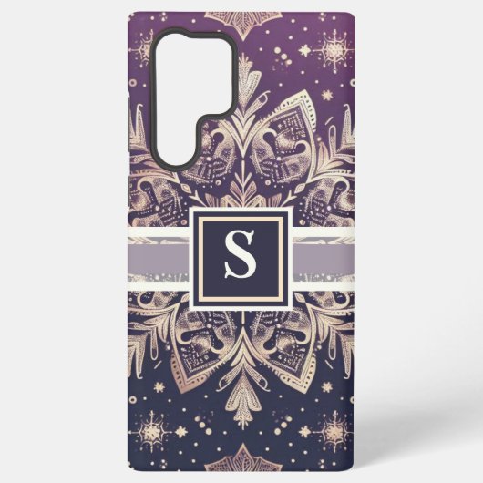 ノルディック スノーフレーク スプレンダー SAMSUNG GALAXYケース (裏面)