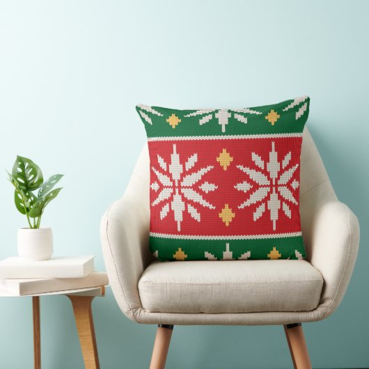 ノルディック・ノエルニット クッション (椅子)