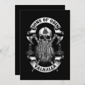 ノルディッシュ州オーディンバイキングのバックソン シーズンカード (正面/裏面)