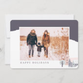 ノルディッモダンクマウンテンキャビンクリスマス シーズンカード (正面)