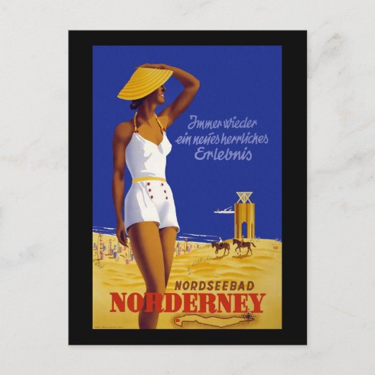 ノルトゼーバート・ノルダーアイ ポストカード (正面)