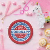 ノルドッカプリノルウェー ペーパープレート (パーティー)