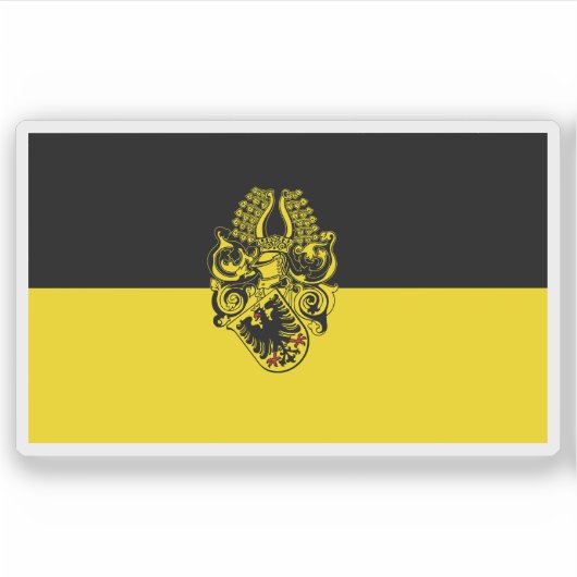 ノルドハウゼン国旗 シール (正面)