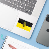 ノルドハウゼン国旗 シール (ノートパソコンとiPhone)