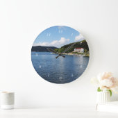 ノルドヘッセンのRunde Wanduhr Edersee ラージ壁時計 (ホーム)