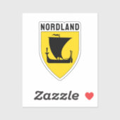 ノルドランドフェイルケの紋章 – NORWAY シール (シート)