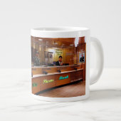 ノルマを達成 ジャンボコーヒーマグカップ (正面右)