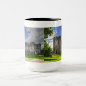 ノルマンのシェプストウ城跡，ウェールズ，英国 マグカップ (中央)