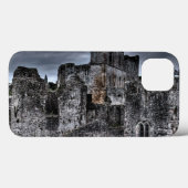 ノルマンのシェプストウ城跡,ウェールズ,英国 Case-Mate iPhoneケース (裏面 (横))
