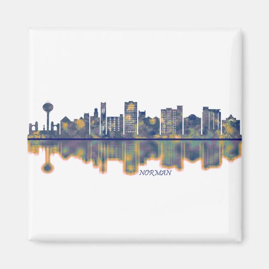 ノルマンのスカイライン マグネット (正面)