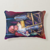 ノルマンの香水が彼の眠りを引き込む アクセントクッション (正面)