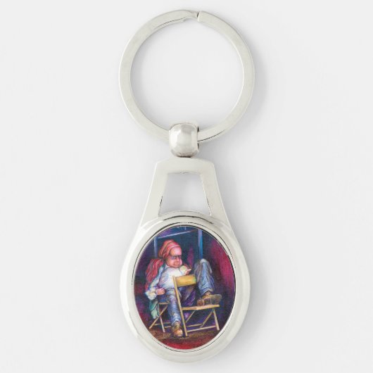 ノルマンの香水が彼の眠りを引き込む キーホルダー (正面)