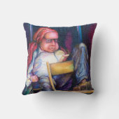 ノルマンの香水が彼の眠りを引き込む クッション (裏面)