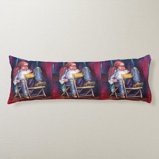 ノルマンの香水が彼の眠りを引き込む ボディピロー (正面)