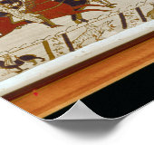 ノルマンの騎兵は英語を攻撃する ポスター (角)