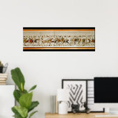 ノルマンの騎兵は英語を攻撃する ポスター (ホームオフィス)