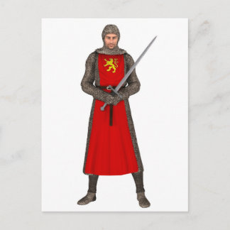 ノルマンの騎士- 1 ポストカード