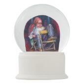 ノルマンは眠りに引き込むのを好む スノーグローブ (正面)