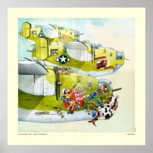 ノルマンディへの低レベルの襲撃 ポスター