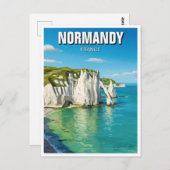 ノルマンディフランセトレタットクリフス ポストカード (正面/裏面)
