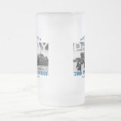 ノルマンディーの七十周年記念戦 フロストグラスビールジョッキ (中央)