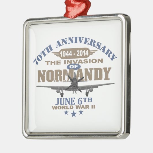 ノルマンディーの七十周年記念戦 メタルオーナメント (左)