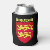 ノルマンディーの紋章 - フランス 缶クーラー (缶正面)