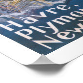 ノルマンディーアットニューヨークハーバー ポスター (角)