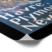 ノルマンディーアットニューヨークハーバー ポスター (角)