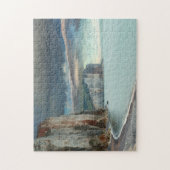 ノルマンディーシースケープクリフ ジグソーパズル (縦)